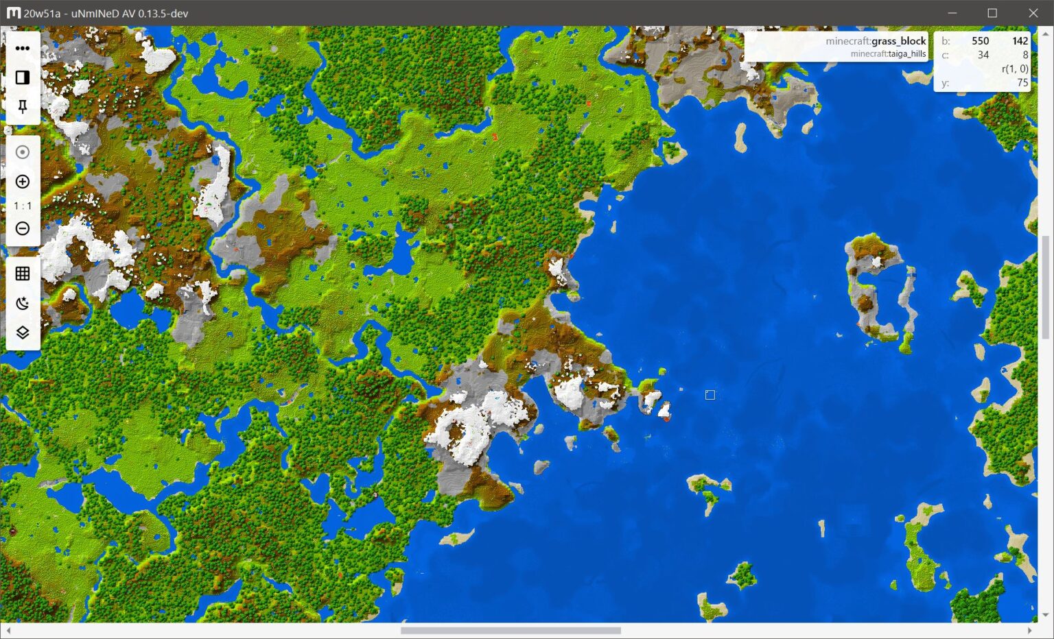 Minecraft 2D Minecraft Map