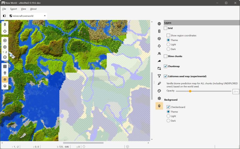 Seed Mapper uNmINeD – minecraft mapper